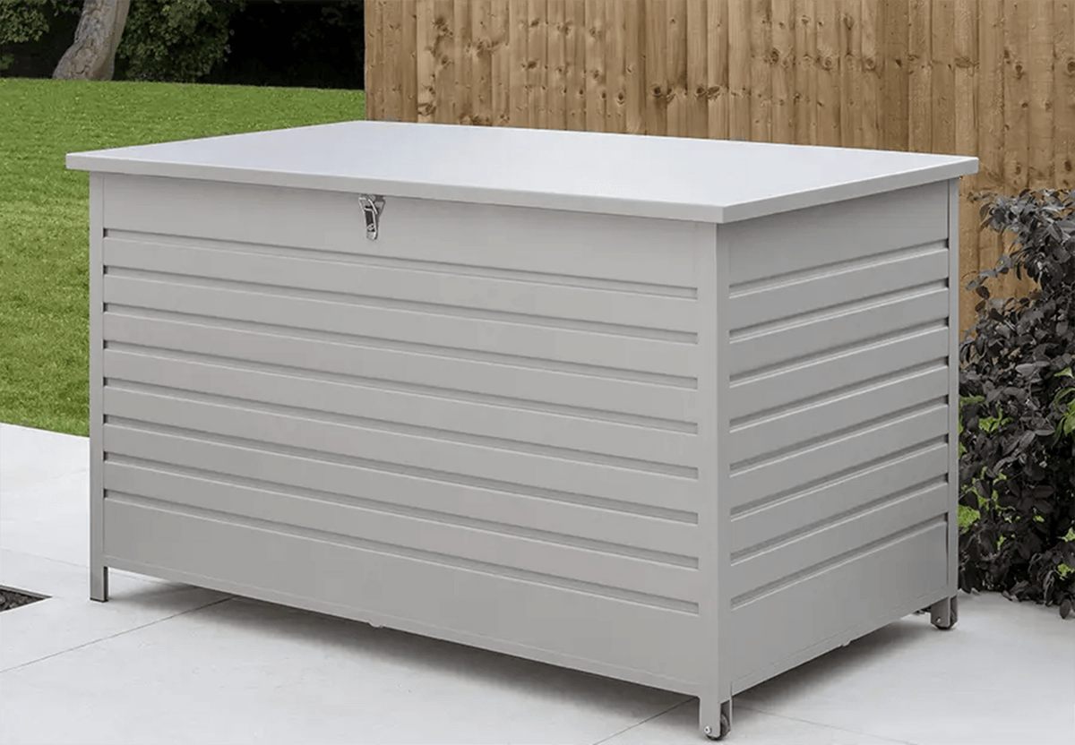 Kettler Medium Aluminium Storage Box - Pebble